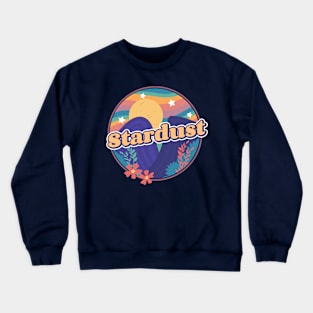 Stardust - Vintage Retro - Bohemian Style Crewneck Sweatshirt